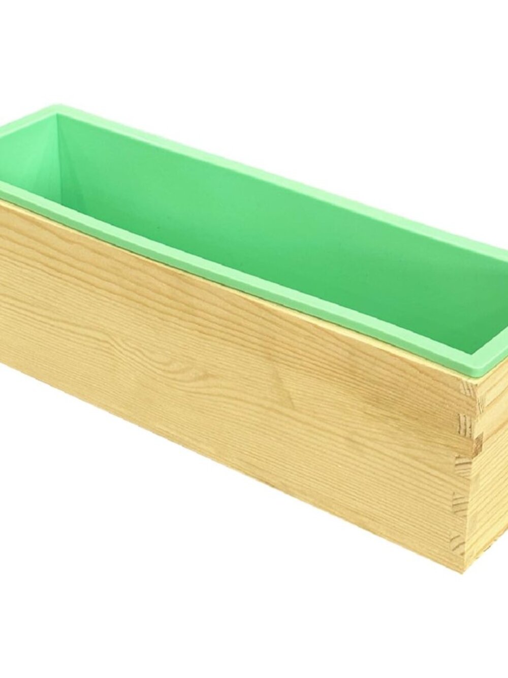 Silicone Soap Mold Loaf with Wooden Box for Soap Making